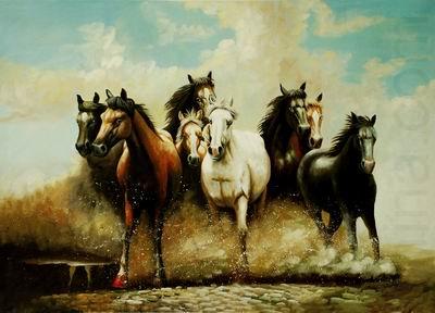 unknow artist Horses 041 china oil painting image